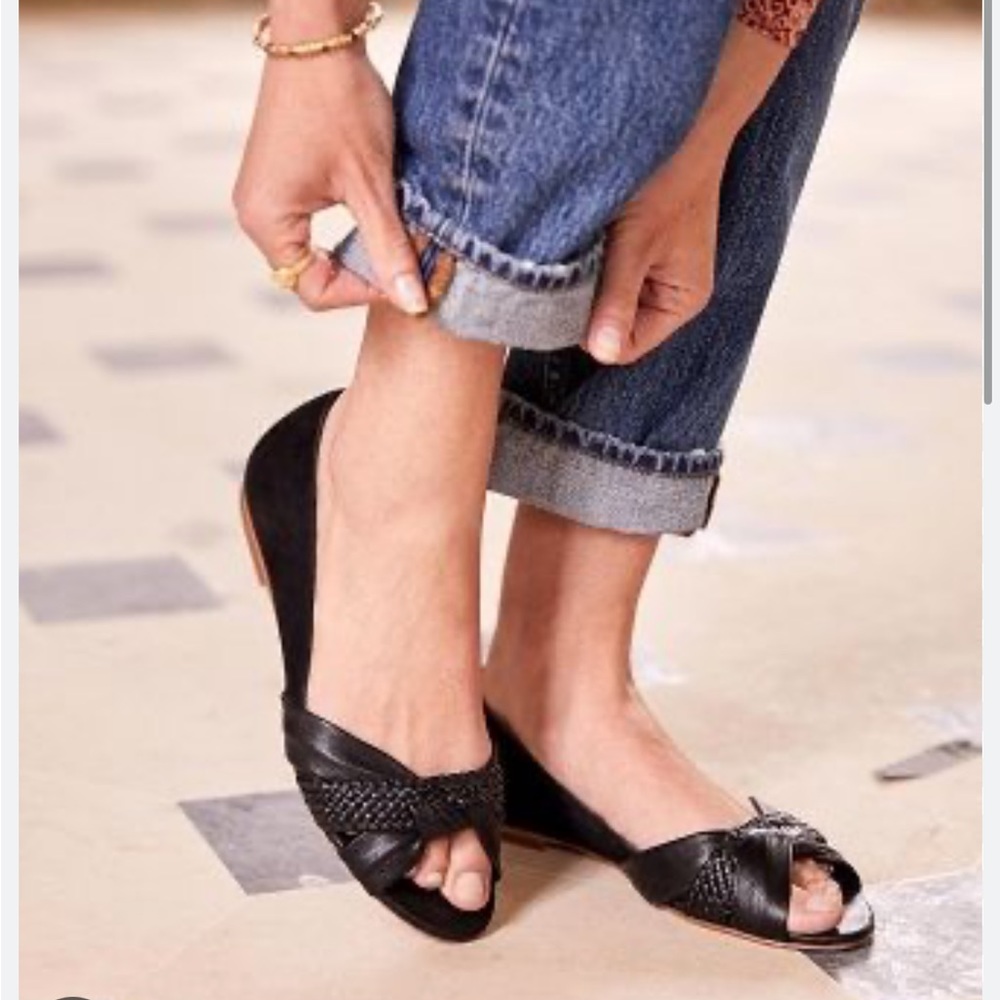 Sézane Romane Open toe Ballerinas